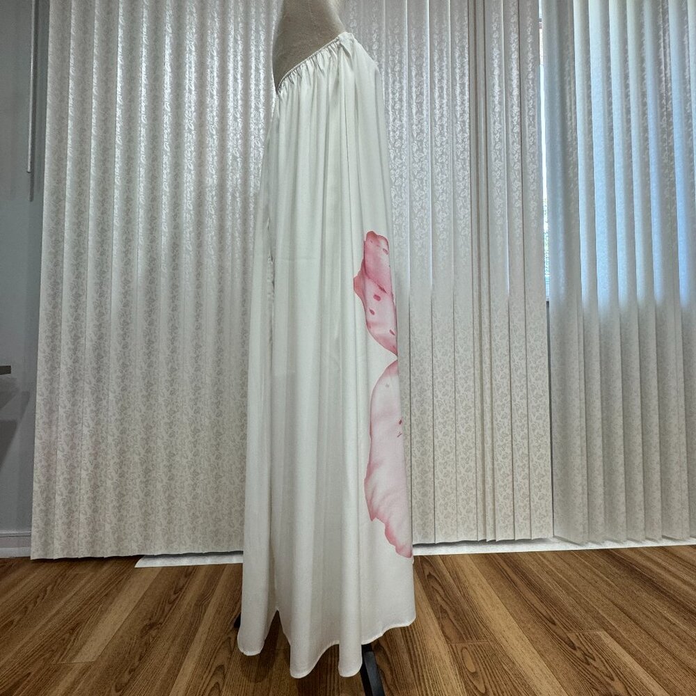 Commense Strapless Floral Print Maxi Dress New , Size M - Picture 9 of 16